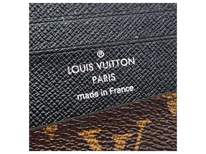 Louis Vuitton Monogram Macassar Multiple Wallet Black - view 6