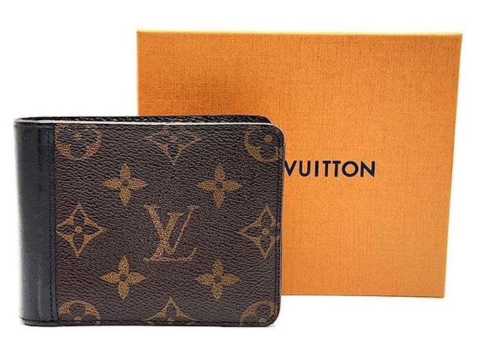 Louis Vuitton Monogram Macassar Multiple Wallet Black - view 7