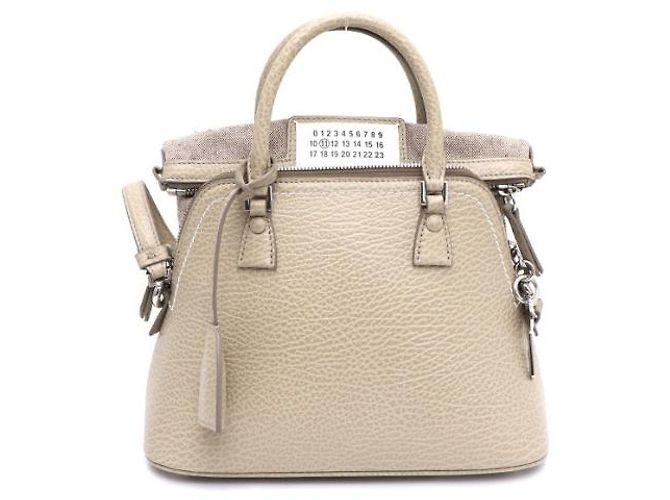 Maison Martin Margiela Mini Borsa Tote e Borsa a Spalla Marrone - vista 8
