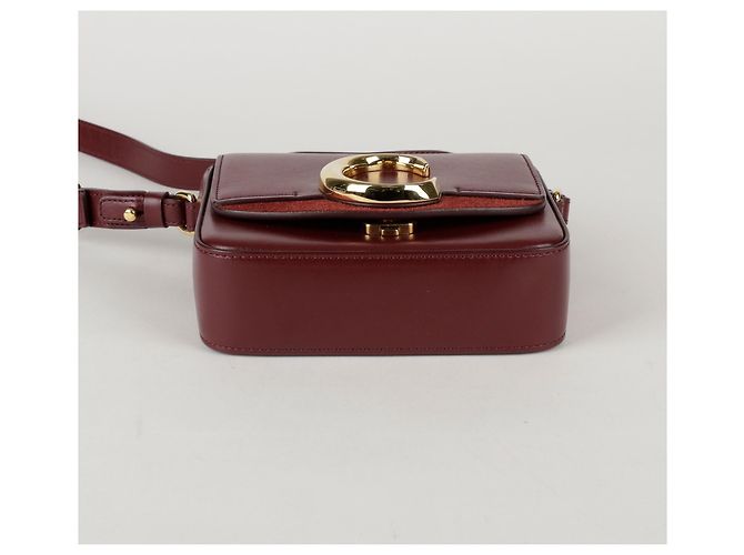 Chloé Mini Leder-Tote und Schultertasche in Sepia Braun - Ansicht 4