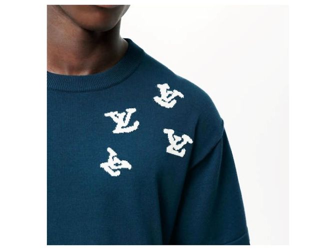 Louis Vuitton Jazz Trumpeter Strickhemd mit kurzen Ärmeln Mehrfarben - Ansicht 7