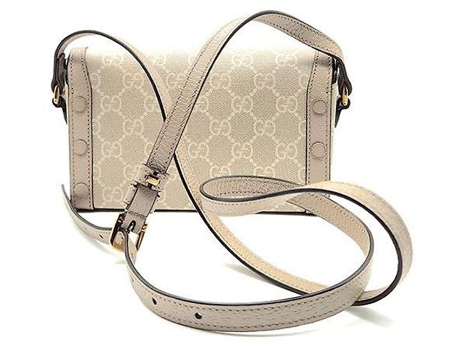 Horsebit 1955 Gucci Horsebit Mini Bag Weiß - Ansicht 3
