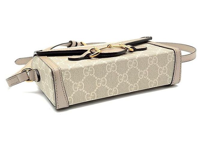 Horsebit 1955 Gucci Horsebit Mini Bag Weiß - Ansicht 7