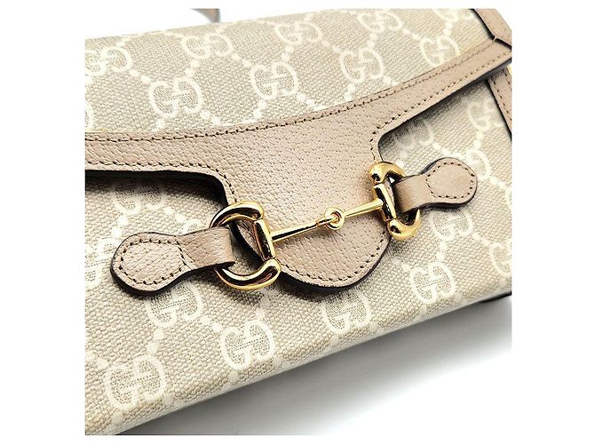 Horsebit 1955 Gucci Horsebit Mini Bag Weiß - Ansicht 8