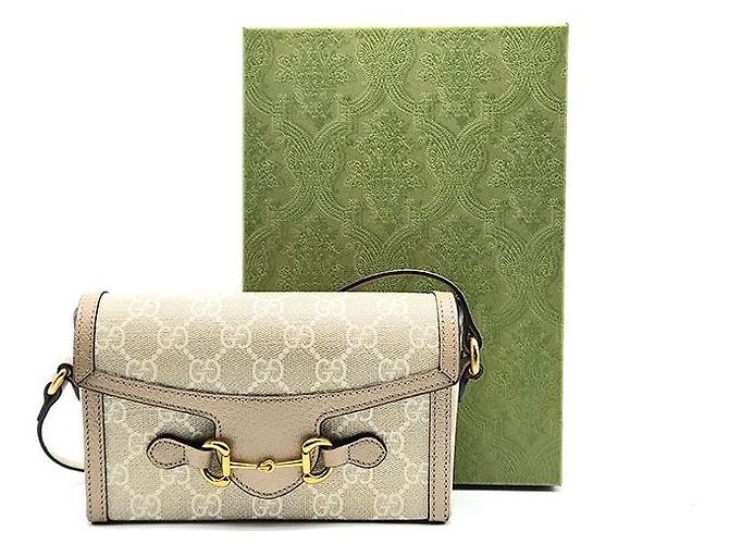 Horsebit 1955 Gucci Horsebit Mini Bag Weiß - Ansicht 9