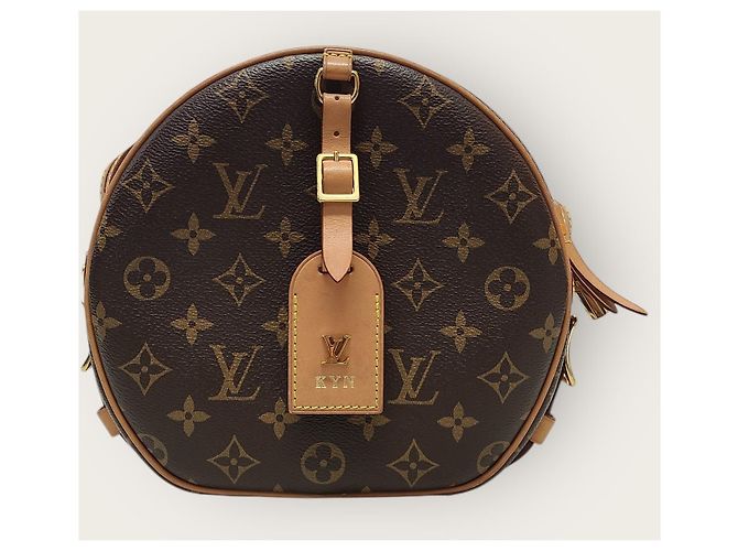 Louis Vuitton Sac Tambourine en toile Monogram souple Marron - vue 2