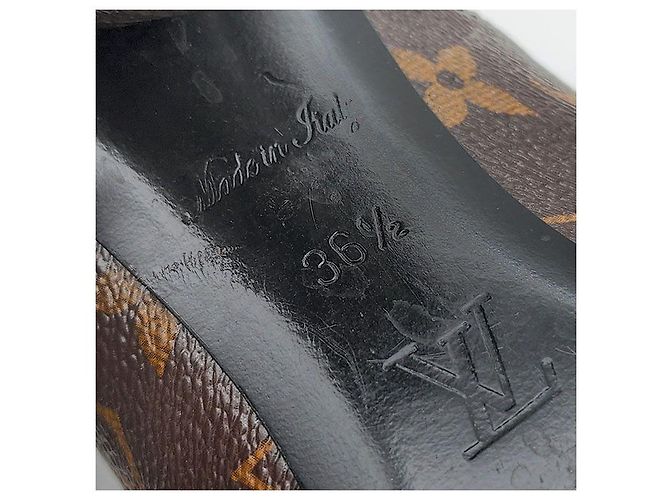 Louis Vuitton Mule Indiana Monogram Nero - vista 7