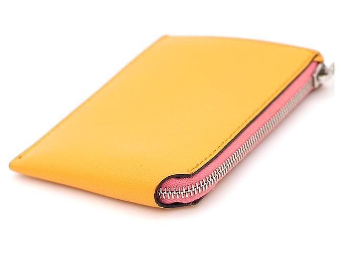 Acne Monedero Garnet Amarillo - vista 5