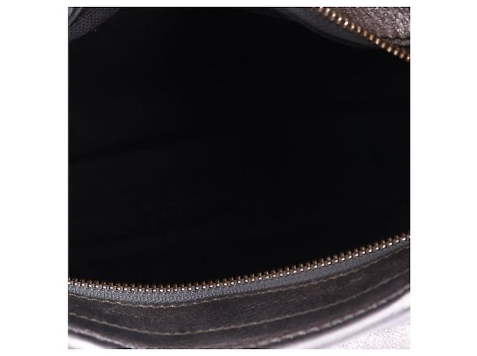 Burberry Borsa Hobo con catena beige metallizzato con logo Marrone - vista 12