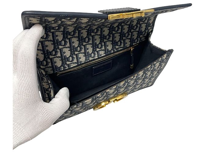 Dior Borsa a Spalla Oblique Montaigne Chain Multicolore - vista 5