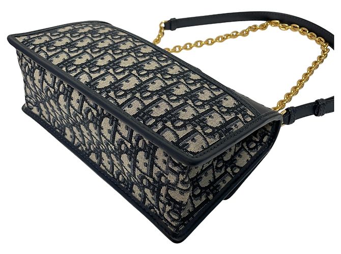 Dior Borsa a Spalla Oblique Montaigne Chain Multicolore - vista 6