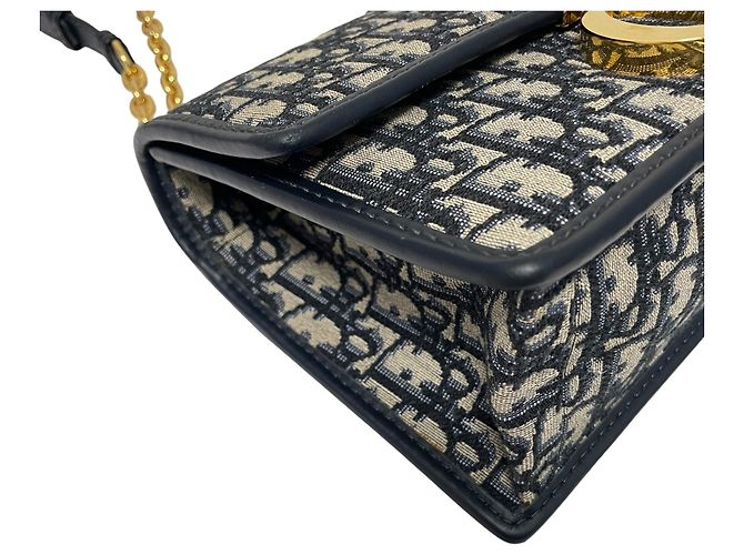 Dior Borsa a Spalla Oblique Montaigne Chain Multicolore - vista 7