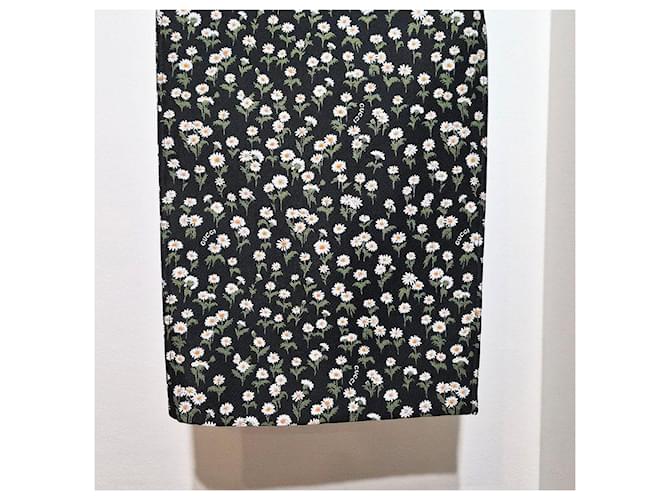 Gucci Falda Jaqard Daisy Negro - vista 5