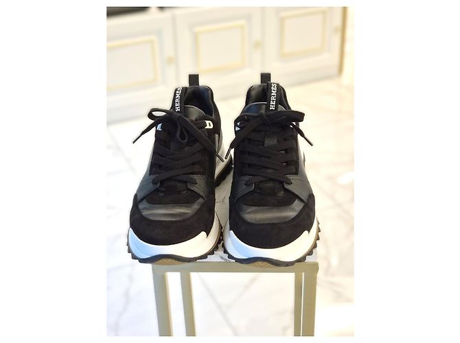 Hermès Sneakers Black Condition Noir - vue 2