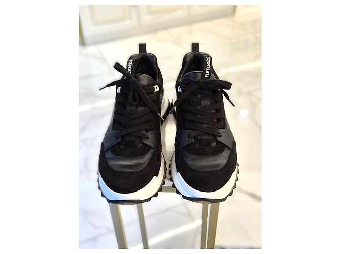 Hermès Sneakers Black Condition Noir - vue 4