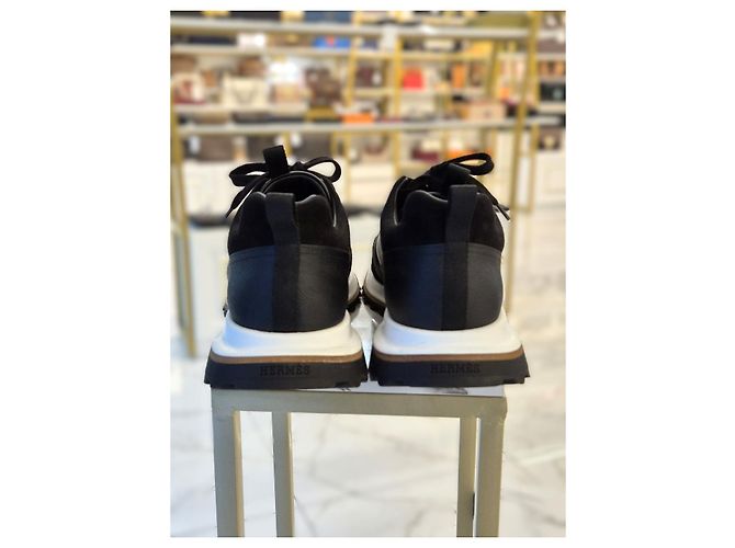 Hermès Sneakers Black Condition Noir - vue 8