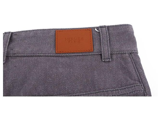 Hermès Pantaloni con tasche da donna Marrone - vista 10