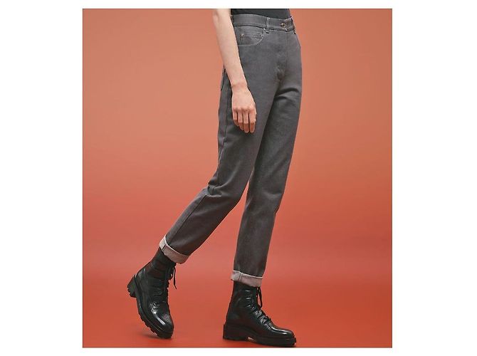 Hermès Pantaloni con tasche da donna Marrone - vista 5