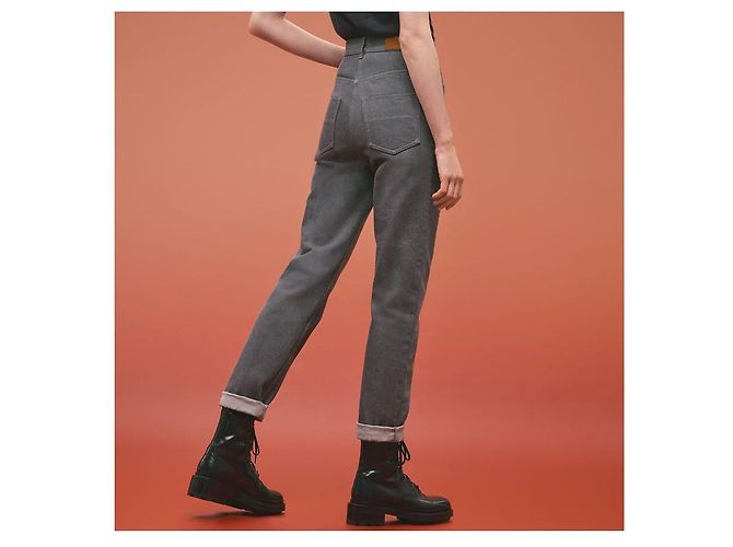 Hermès Pantaloni con tasche da donna Marrone - vista 6