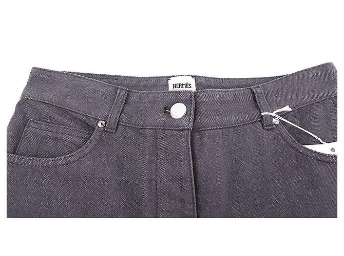 Hermès Pantaloni con tasche da donna Marrone - vista 8