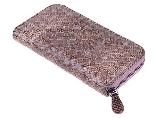 Bottega Veneta Portafoglio lungo in mesh Multicolore - vista 3