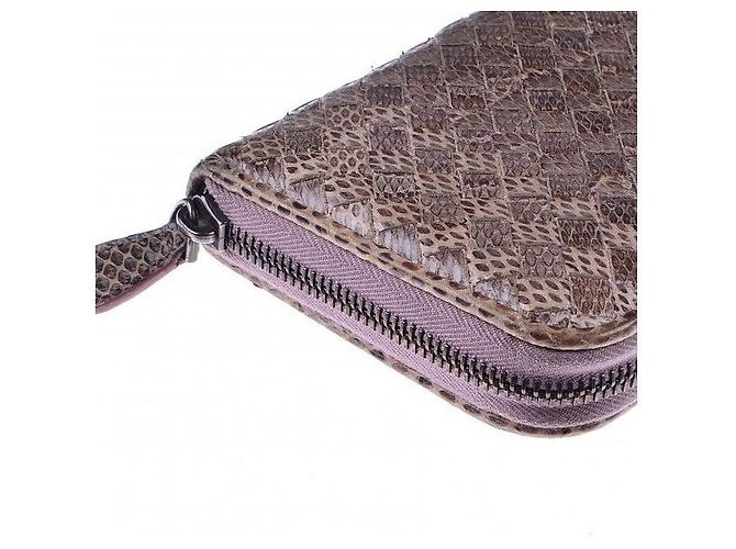 Bottega Veneta Portafoglio lungo in mesh Multicolore - vista 5