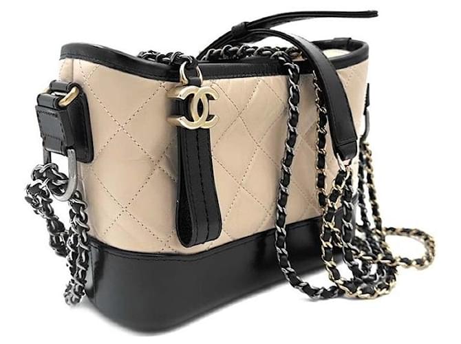 Chanel Borsa Hobo Gabrielle Small Marrone - vista 3