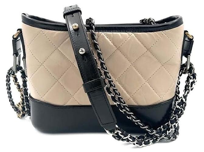 Chanel Borsa Hobo Gabrielle Small Marrone - vista 4