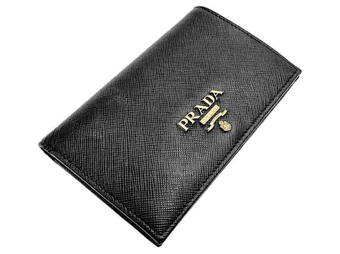 Prada Cartera Saffiano Negro - vista 2