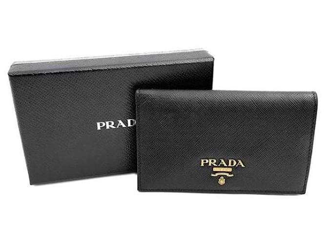 Prada Cartera Saffiano Negro - vista 6