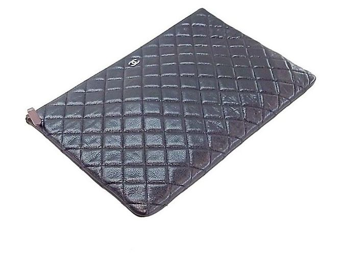 Chanel Clutch Caviar Large - vista 4