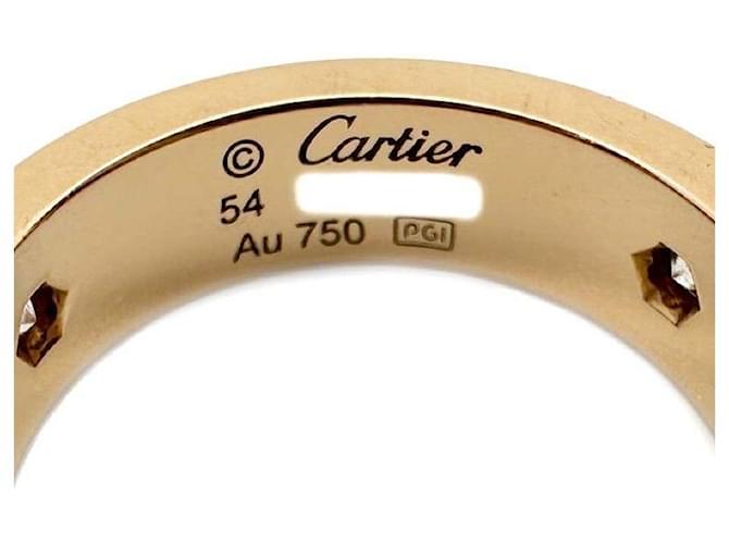 Cartier Anello Love Giallo - vista 4
