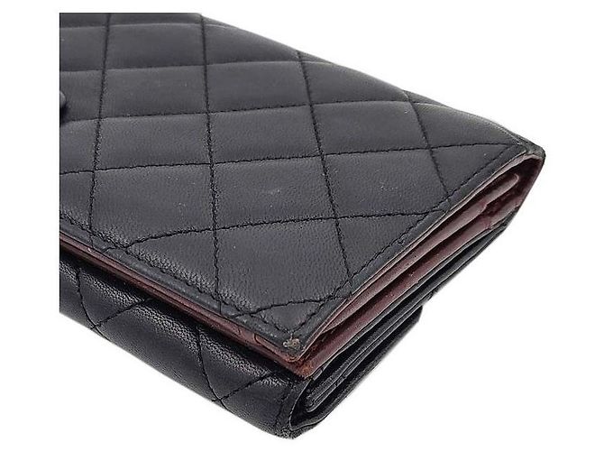 Chanel Cartera larga de piel de cordero - vista 7