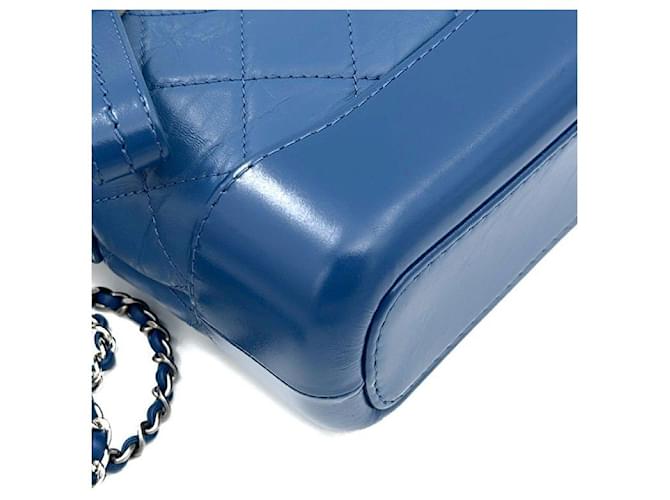 Chanel Borsa Hobo Gabrielle Small Blu - vista 6