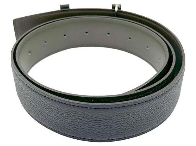 Hermès Cintura Reversibile Jumping Nero - vista 3