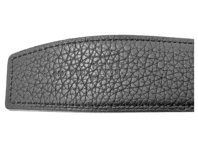 Hermès Cintura Reversibile Jumping Nero - vista 4