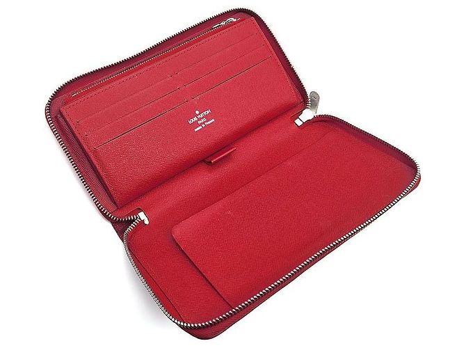 Louis Vuitton Epi Zippy Organizer Wallet Red - view 6