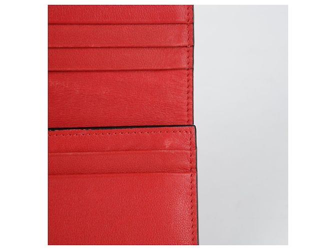 Valentino Cartera compacta Rockstud en piel roja - vista 17