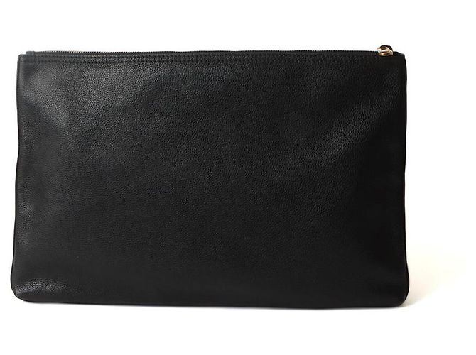 Gucci Clutch Portfolio Logo Nero - vista 2