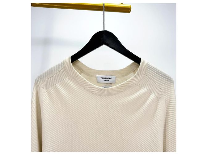 Thom Browne Wollstrick mit diagonalem Armband Mehrfarben - Ansicht 4