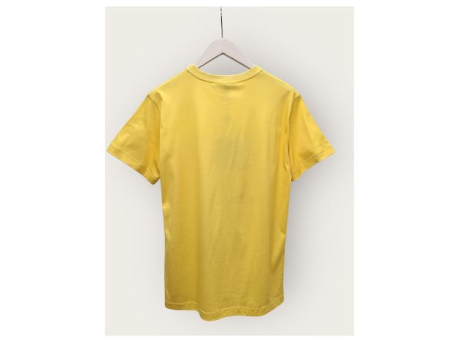 Louis Vuitton Gelbes Kurzarm-T-Shirt mit Monogramm-Roboter - Ansicht 4