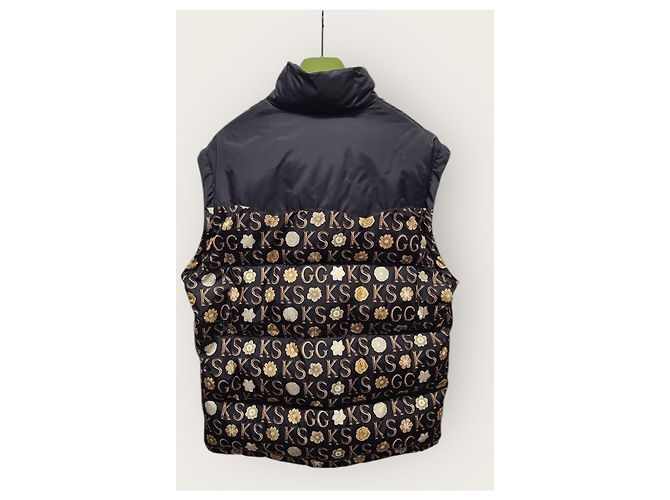 Gucci Giacca puffer Black Scott Printed Nero - vista 5
