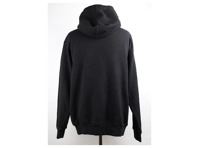 Gucci Kapuzenpullover mit Pailletten-Logo Schwarz - Ansicht 3