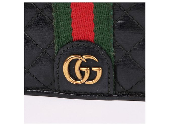 Gucci Cartera Quilted Black Marmont para mujer Negro - vista 2