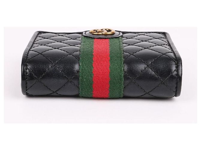Gucci Cartera Quilted Black Marmont para mujer Negro - vista 6