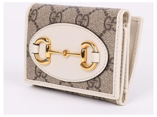 Horsebit 1955 Gucci Cartera GG Canvas Horsebit bañada en oro Multicolor - vista 3