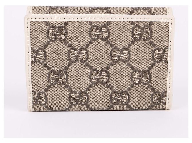Horsebit 1955 Gucci Cartera GG Canvas Horsebit bañada en oro Multicolor - vista 4