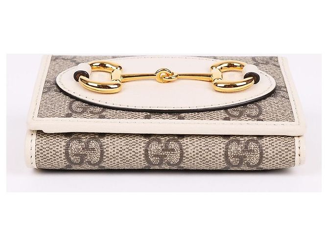 Horsebit 1955 Gucci Cartera GG Canvas Horsebit bañada en oro Multicolor - vista 6