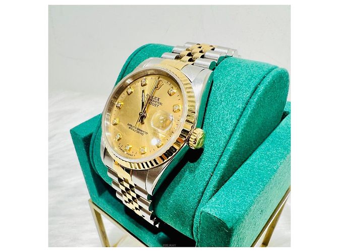 Orologio Rolex combinato con diamanti Multicolore - vista 3