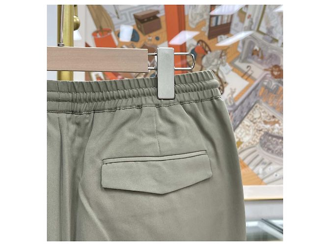 Dior Wool Track Pants Khaki Brown - view 6